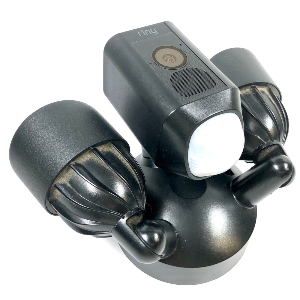 Ring Floodlight Cam Wired w/ Motion-Activated 1080P HD Vide – Black (5AT3T2)
