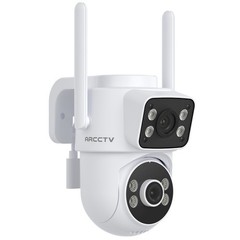 ARCCTV 4MP Wireless 2.4G/5G WiFi6 Security Camera 360°PTZ Audio Home Outdoor