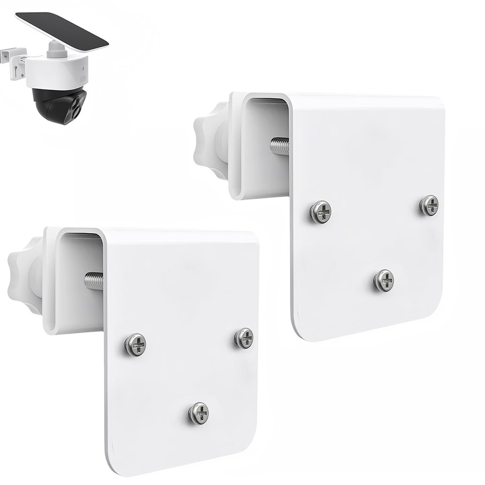 Gutter Mount Bracket 2 Pack for Eufy SoloCam S340/E30/E42 – Fits K-Style, Box
