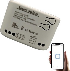 Smart Switch Momentary/Latching WiFi Relay, eWeLink App Bluetooth Control Swi…