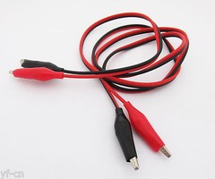 4pairs 1M/3.3FT Alligator Clip to Alligator Clip Electrical Test Cable Leads