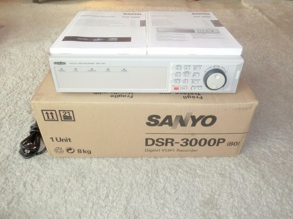 Sanyo DSR-3000P Digital Video Recorder, 80 GB HDD, original packaging & new, …