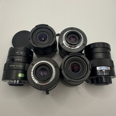 Lot of 6 Computar CCTV Lenses 2.7-8mm f/1.2 1/3″ CS-Mount Vari-Focal Japan