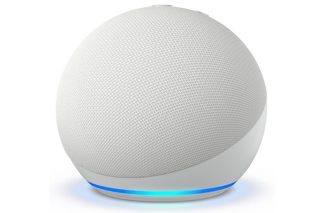 Amazon Echo Dot 5th Gen. Smart Speaker – Glacier White