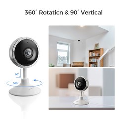 ARPHA 2K Indoor Security Camera WiFi APP PIR Motion Detection Cloud Storage New