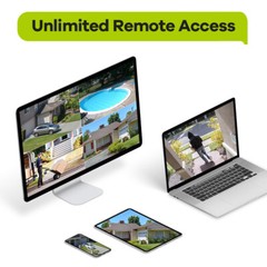 SANNCE 8CH 8MP 4K NVR 5MP Audio POE IP Security Camera System Motion Detection