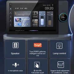 Tuya ZigBee Smart Home Central Control Touch Panel Gateway APP Control 10″/8″/6″