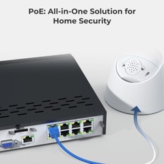 Reolink 8CH NVR 8MP Spotlight PoE Security Camera System Zoom 24/7 Recording