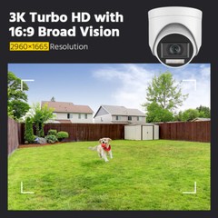ANNKE 4K 8CH DVR 5MP Security Camera System Audio Recording AI Color Night IP67