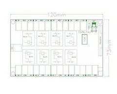 8-Channel Wireless Remote Control Switch – DC12V/24V/48V, Bidirectional Feedback