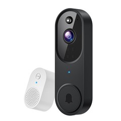 1080P Video Doorbell Camera, Smart Human Detection, Cloud Storage, Chime Incl…
