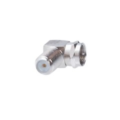 90 Degree Right Angle F Male to Female Coaxial Cable Adapter Connector Multi LOT