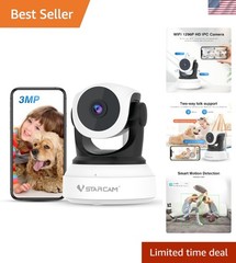 Innovative 2K Security Camera with Auto Tracking & Cloud Storage – 256GB Support
