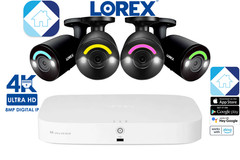 ⭐️ Lorex 4K 16 Ch Wired & Wi-Fi 2TB Wired NVR System & 4 Bullet Cameras NEW⭐️