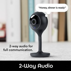 Geeni Look 2 Pack 1080p HD Smart Wi-Fi Security Camera System with Voice Control
