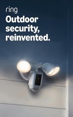 New Ring Floodlight Cam Plus Floodlight Cam – Black