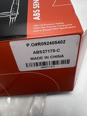 A-Premium R092405402 ABS Wheel Speed Sensor ABS27170-C