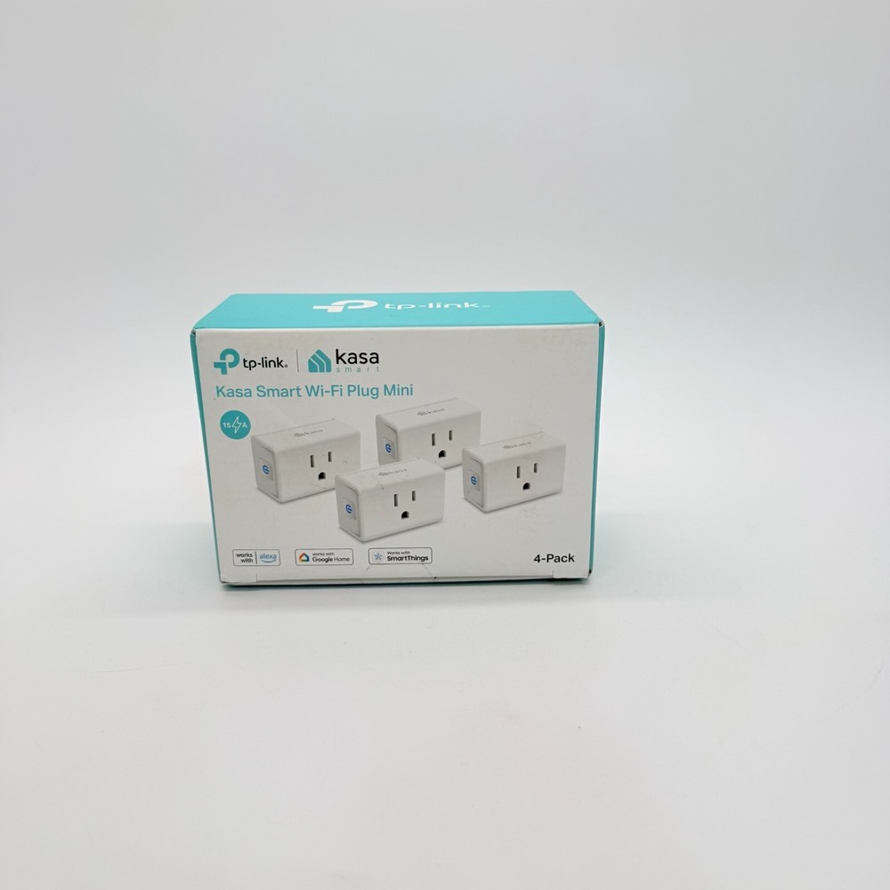 TP-Link Kasa Smart Wi-Fi Plug Mini EP10P4 15A 4-Pack New