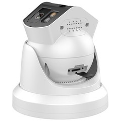 Vikylin 4K 8MP 180° Dual Lens POE IP Camera Full Color+IR Dual Light 2-Way Audio