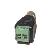 20 Cat5 Cat6 to BNC CCTV Security Camera Coaxial Connector Female Screw Terminal