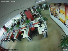Aluminum Dome Security Camera with Infrared Night Vision and Motion Sensor