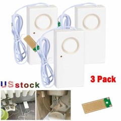 3x Water Leak Sensor Flood Leakage Level Alarm Overflow Detector Security Alert