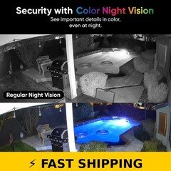 Wyze Cam v4 2.5K QHD Indoor/Outdoor Security Camera