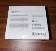 New Google Home Mini Bluetooth Speaker Smart Charcoal GA00216-US – SEALED NIB