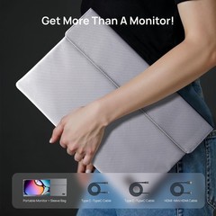 Arzopa 16.1 180Hz 2.5K Portable Monitor 2560X1440 Qhd 107 Srgb Kickstand