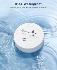 1 Pack Water Leak Detectors, 100dB Water Sensor Alarms Flood Detector for Bas…