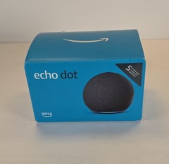 Amazon Echo Dot 62N6L4 black smart speaker Alexa bluetooth Wi-Fi voice control
