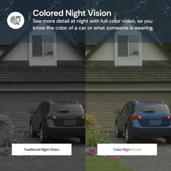 Luna Light Bulb Security Cameras Wireless Outdoor Indoor, 360° Pan Tilt, Color N