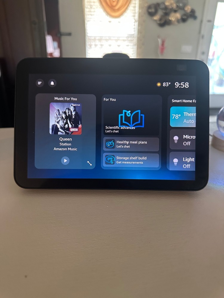 Amazon Echo Show 8 (second generation) Black – NEW IN BOX