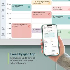 Skylight – Calendar Max: 27 inch Touchscreen Smart Calendar and Family Organi…