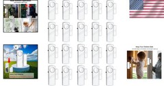 Security Door Window Alarm 90DB Wireless Sensor for Home Office Safety