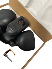 Ring Security Floodlight Cam Wired Pro (3rd gen) Black, Open Box