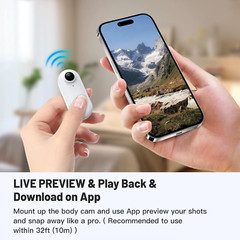 1080P WiFi Action Camera 128GB Mini Sports Camera Waterproof Pocket DV
