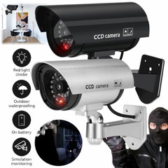 Imitation LED Flashing Fake Camera Outdoor Garden Wall Street Security IP54