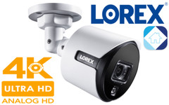 🔥 Lorex 4 Cameras 4K Ultra HD Active Deterrence Security Bullet C881DA-4PK BNC