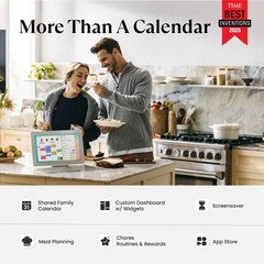 Cozyla – Digital 15.6″ Calendar+2 AIO Family Hub & Planner Bundle – White