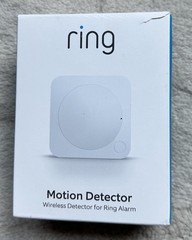 RING Wireless Motion Detector Alarm 2nd Gen White 4SP1SZ-0EN0 (Z-WAVE DSK)