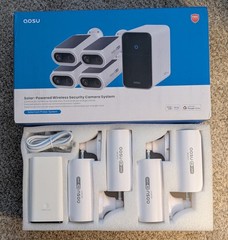 4K SolarCam P1 Max with aosuCortex System. New Open Box Never Used (4 Cameras)