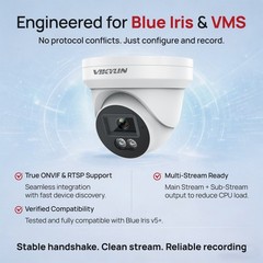 Vikylin 5MP PoE IP Camera Human Vehicle Detection IR Light Night Vision ONVIF