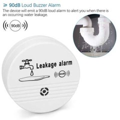 For Basement Automatic WaterLeak Detector 90Db Water Sensor Alarm Flood Detector
