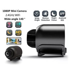 New X5Mini Night Vision 1080P Wireless Surveillance Camera Lightweight Clear Por