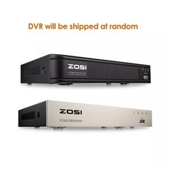 ZOSI 5MP Lite 8CH DVR 1080P Outdoor Security Camera System with Hard Drive 1TB