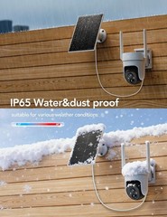 Reliable 4G LTE Outdoor Security Camera – Solar Powered, HD Video, Night Vision