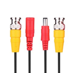 ANNKE 25/50/60/100ft Security Camera Video DC Power Cable BNC DVR Extension Cord