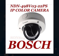 Bosch NDN-498V03-22PS Network Security Color Camera W/ 2.8-10mm ONVIF H.264 NEW!