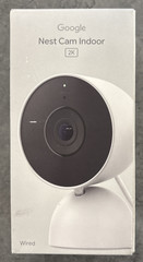 Google Nest Cam Indoor (Wired, 3rd Gen) – Security Camera, 2K Video & Gemini